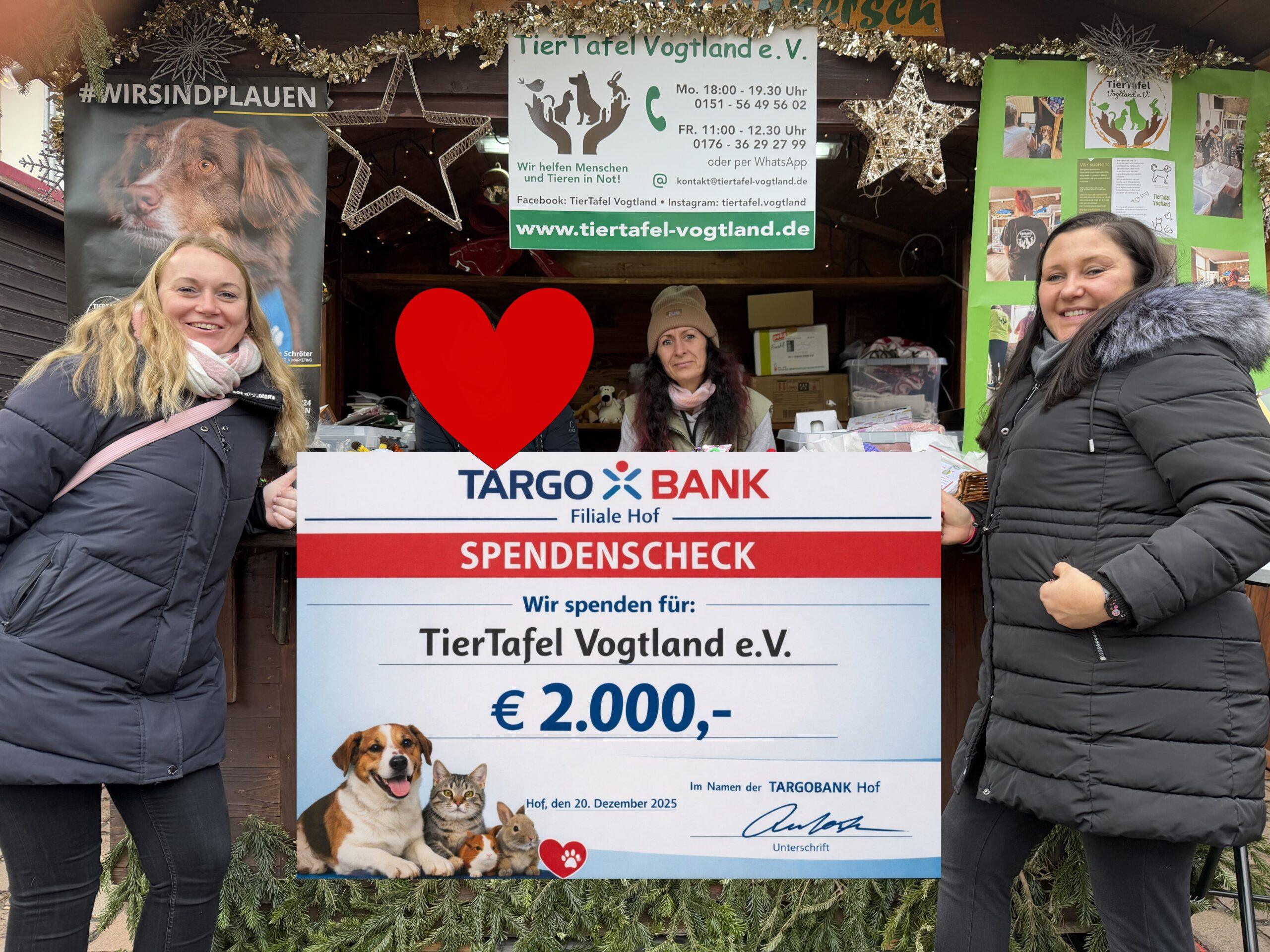 targobank mit scheck herz